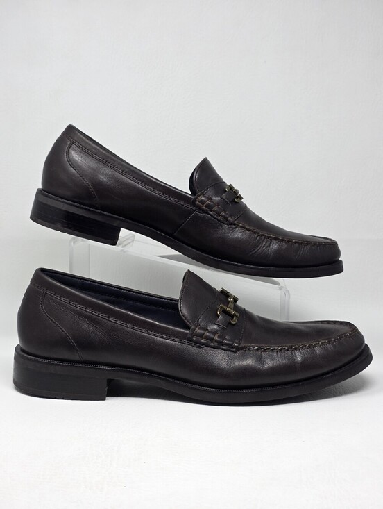 Cole Haan Men\'s Pinch Maine Classics Brown Loafers C27985 Size 13 M Pre-owned